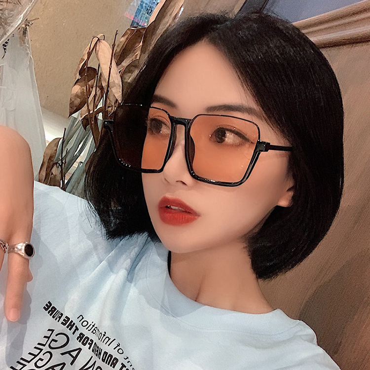 Retro Sunglasses Fashion Net Red Sunglasses Square Sunglasses - Image 4