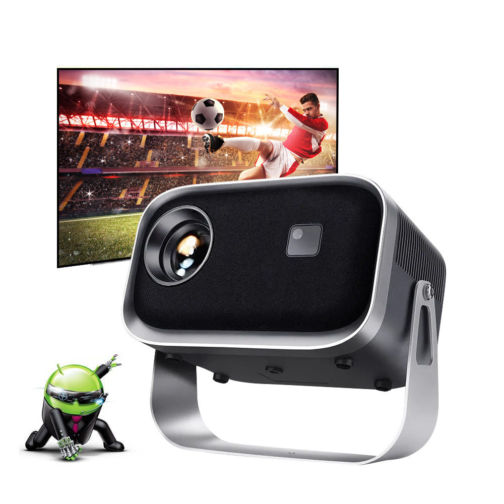 HD Portable Home Projector with Adjustable Bracket - Image 5