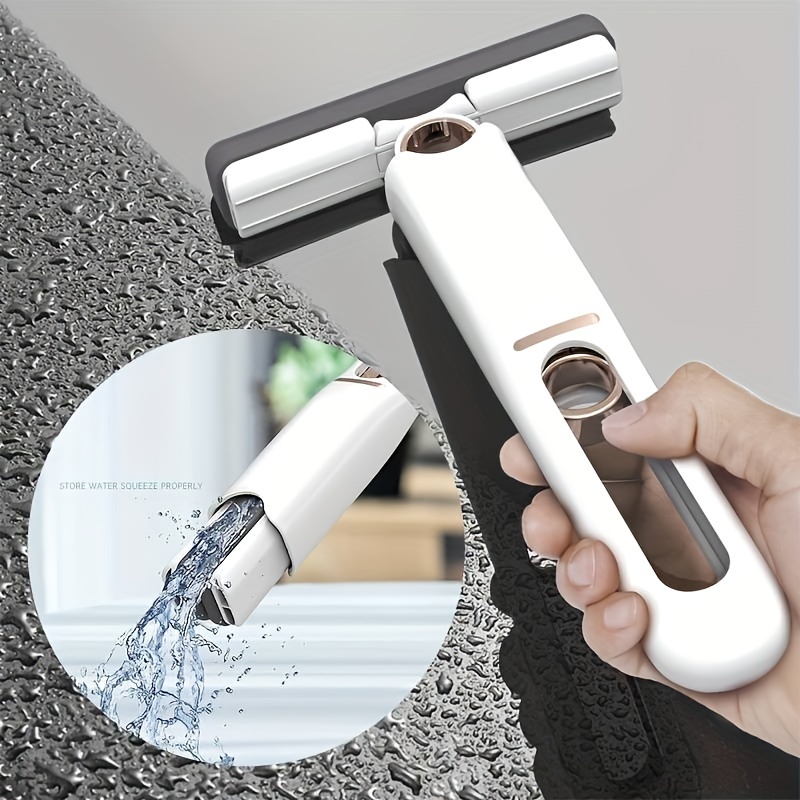 New Portable Self-NSqueeze Mini Mop, Lazy Hand Wash-Free Strong Absorbent Mop Multifunction Portable Squeeze Cleaning Mop Desk Window Glass Cleaner Kitchen Car Sponge Cleaning Mop Home Cleaning Tools - Image 6